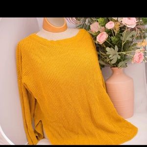 Mustard sweater